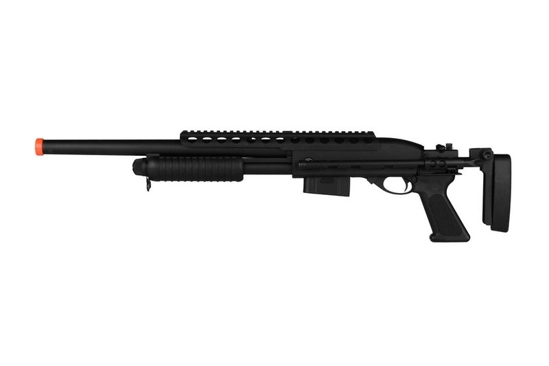 M870 Tactical Pump Action 3 Shots Full Metal Airsoft Shotgun by A&K