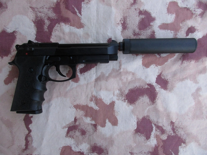 KJW M9A1 Full Metal Silencer Tactical GBB by KJW