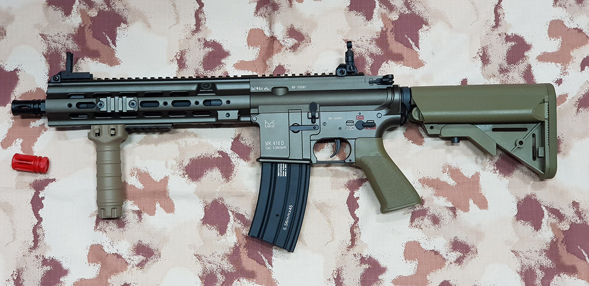 Mako MK416D Devgru 9" Bronze - Tan Full Metal by Mako Ind.