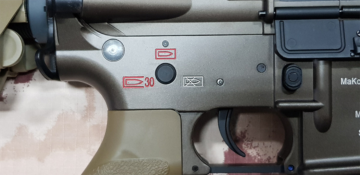 Mako MK416D Devgru 9" Bronze - Tan Full Metal by Mako Ind.