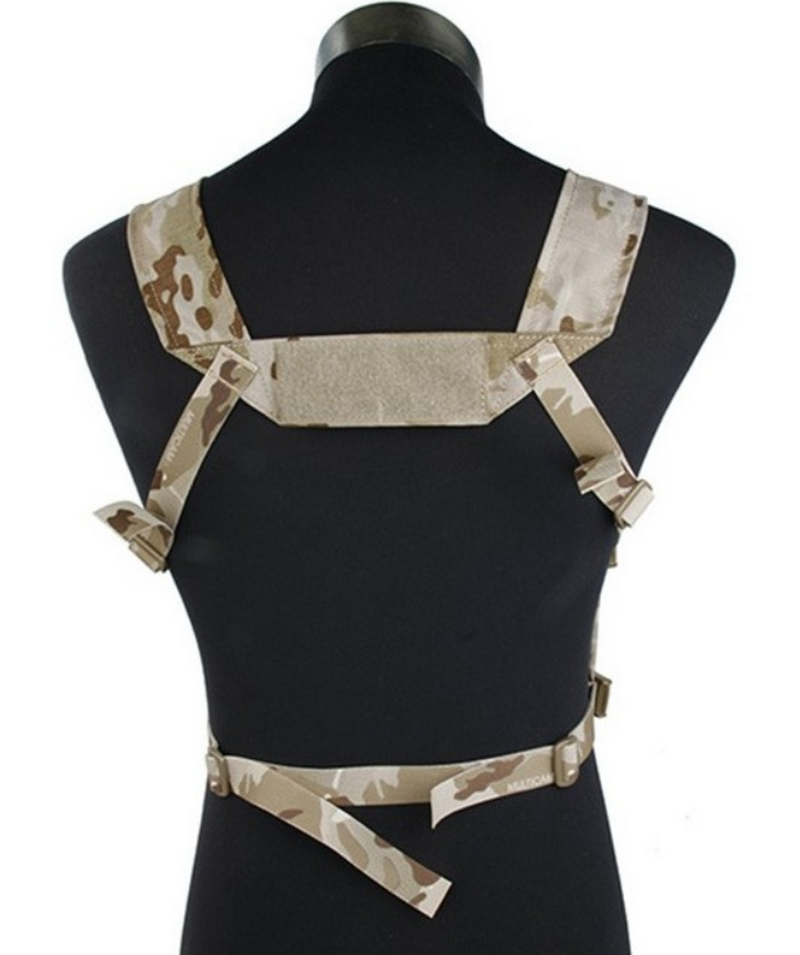MCR Modular Light Weight Chest Rigg Full Set Multicam Arid by TMC
