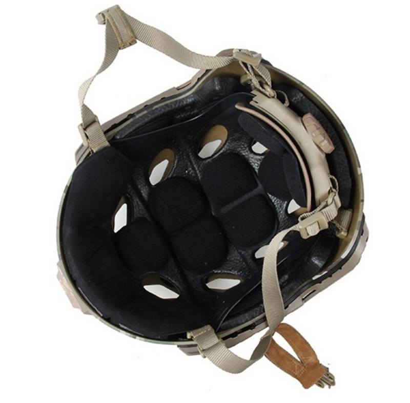 MC Multicam Super Flowing Helmet Light Version with Modular Lightweight Mask by TMC