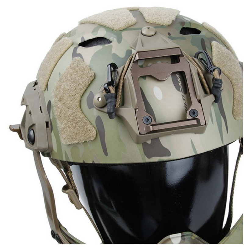 MC Multicam Super Flowing Helmet Light Version with Modular Lightweight Mask by TMC
