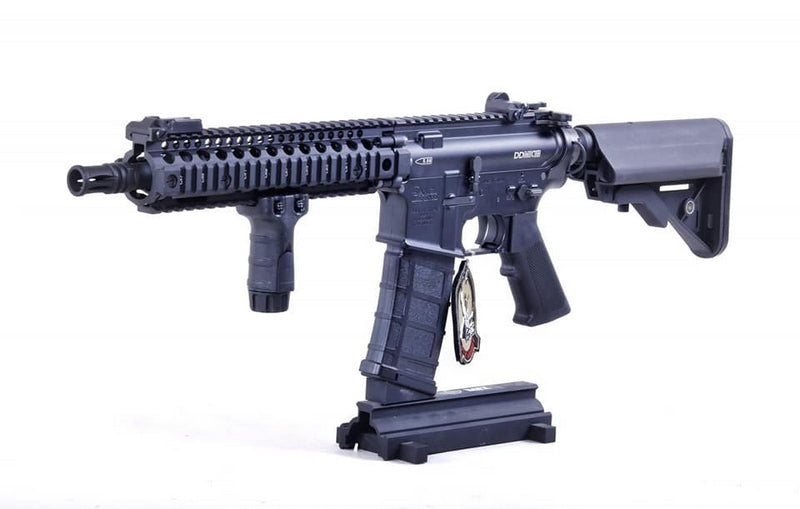MK18 Mod1 Daniel Defense Black BRSS Recoil Shock by Bolt Airsoft