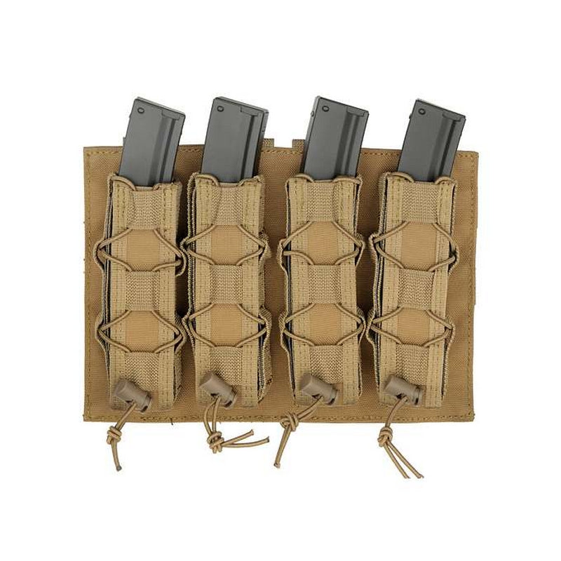 MP7 - MP5 - Kriss Vector Tasca Portacaricatore 4 Caricatori Coyote Brown by 8Fields