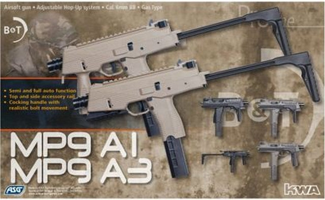 MP9A1 B&T Gas by Kwa per Asg
