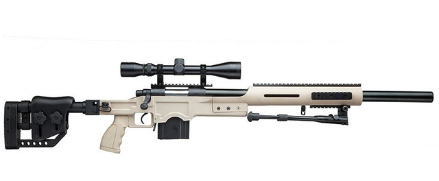 MSR Tan Modular Sniper Rifle Us Socom Type MB4410D by Well