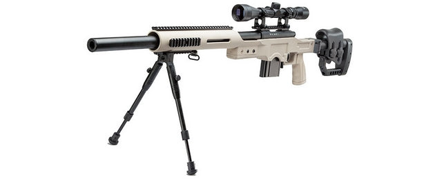 MSR Tan Modular Sniper Rifle Us Socom Type MB4410D by Well