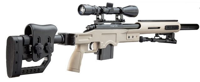 MSR Tan Modular Sniper Rifle Us Socom Type MB4410D by Well
