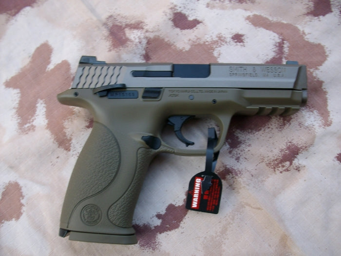 M&P9 V-Custom Flat DE GBB Smith & Wesson Scritte e Loghi Orinali by Marui