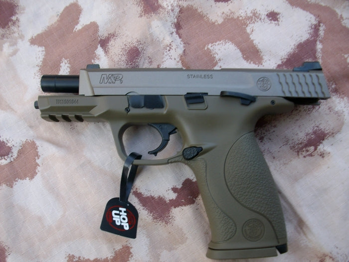 M&P9 V-Custom Flat DE GBB Smith & Wesson Scritte e Loghi Orinali by Marui