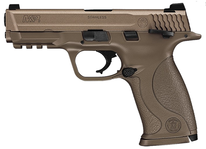 M&P9 V-Custom Flat DE GBB Smith & Wesson Scritte e Loghi Orinali by Marui
