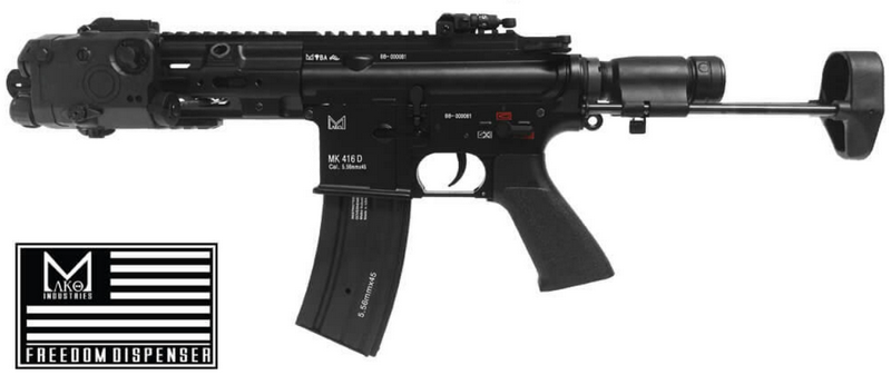 OFFERTE SPECIALI - SPECIAL OFFERS: Mako Ind. 416 MK4 GSE 7" by Mako Ind.