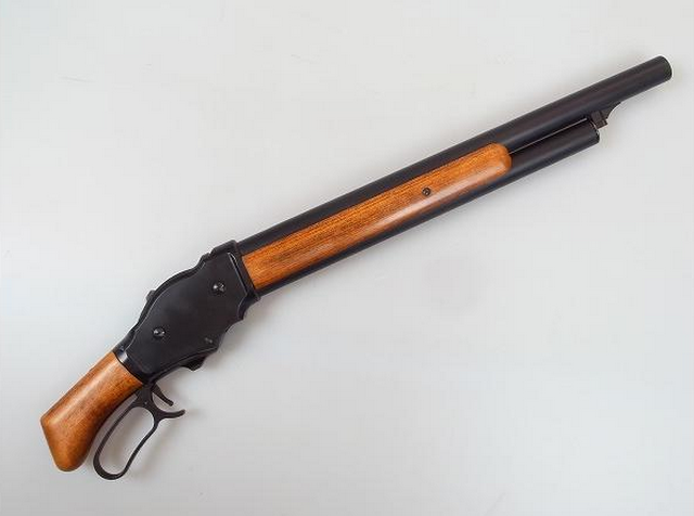 M1887 "Terminator 2" Winchester Full Wood & Metal a Gas 8mm. by Marushin
