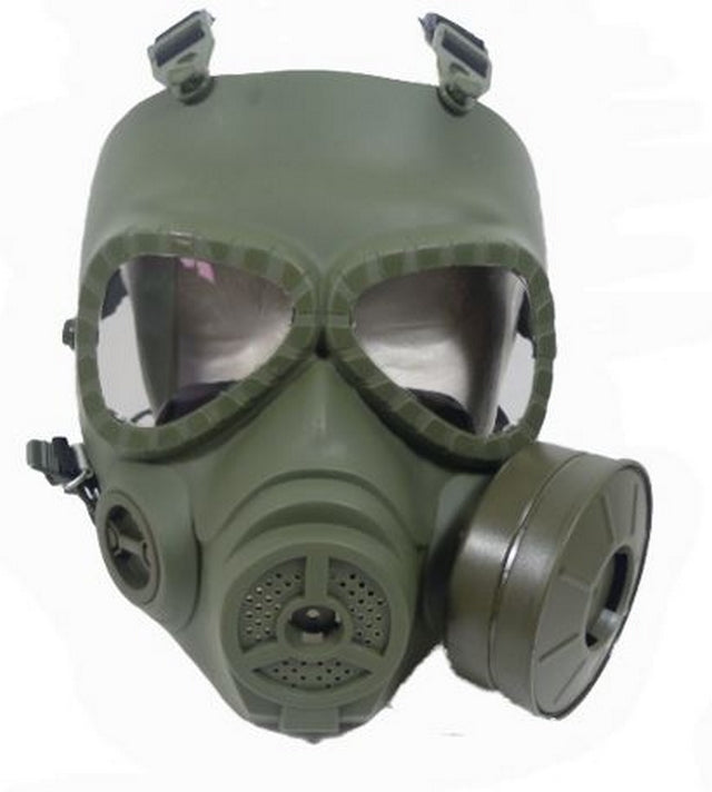 Gas Mask Dummy Maschera Anti Gas OD Protettiva con Ventola by Big Dragon