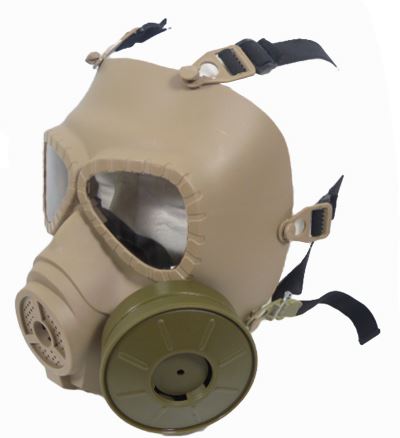 Maschera Anti Gas Tan Protettiva con Ventola by Big Dragon