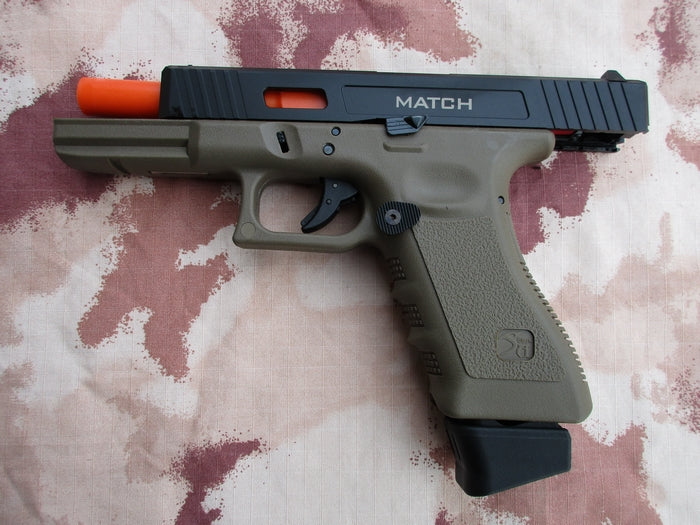 Match G17 Type S17 EG Tan Co2 GBB by Stark Arms