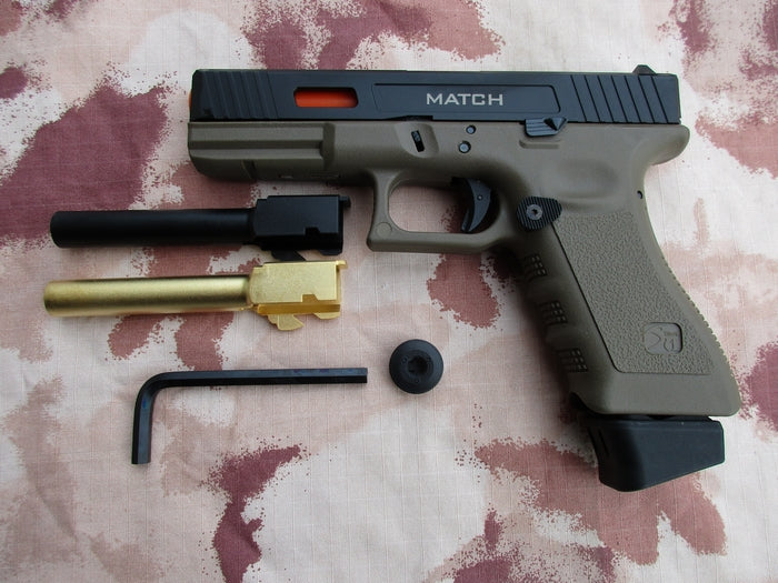 Match G17 Type S17 EG Tan Co2 GBB by Stark Arms