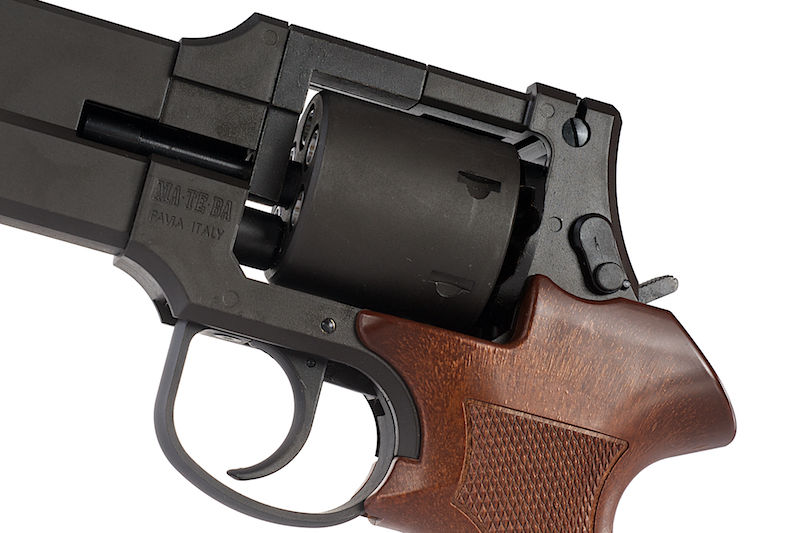 Mateba "Ghost In The Shell" M2700 Revolver X-Cartridge Series Black Heavy Weight Abs Wood Type Grip Gas Power by Marushin