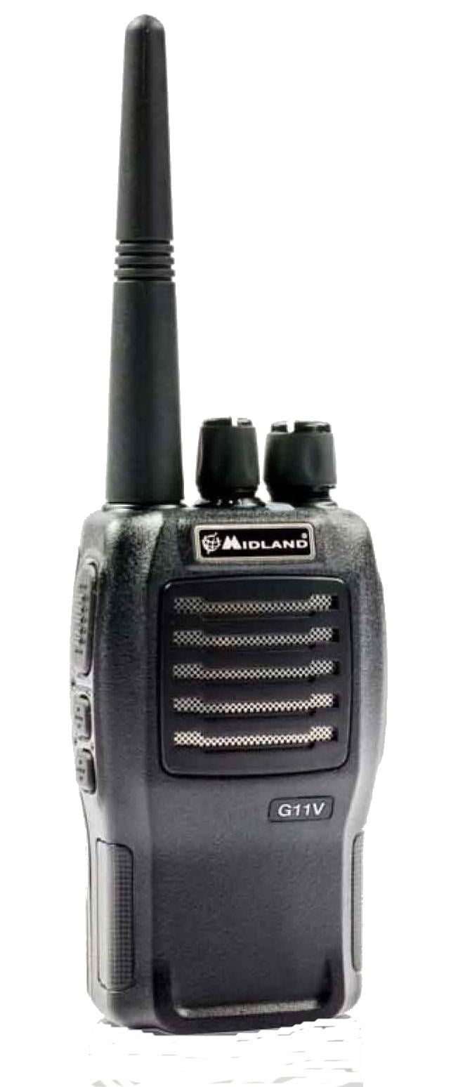 G11V PMR446 Ricetrasmettitore Semi-Professionale Programmabile by Midland