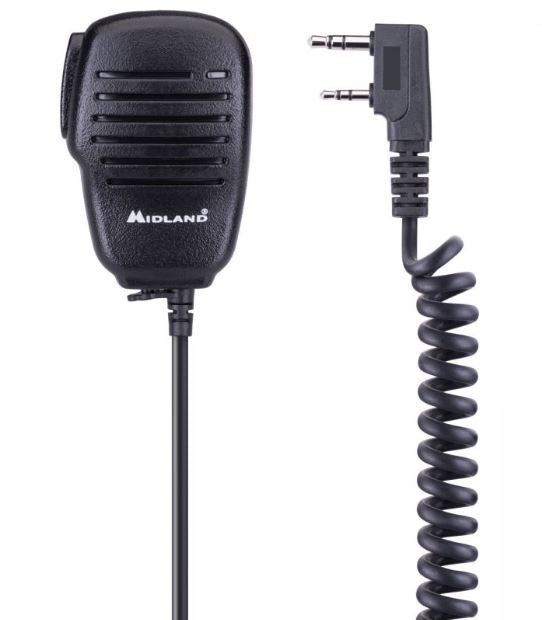 Midland MA22 LK Pro MIKE Microfono Altoparlante con Innesto Kenwood by Midland