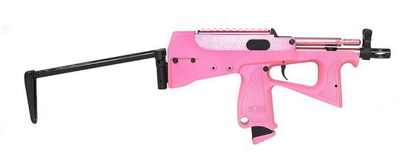 Modify PP-2K Co2 9mm GBB Gas Blow Back SMG Submachine Gun Pink Version by Modify-Tech