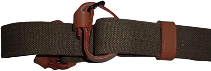 Mosin Nagant Canvas - Leather Sling Cinghia Originale Replica