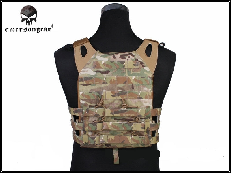 NJPC Jump Plate Carrier Tactical Vest AOR2 by Emerson Gear