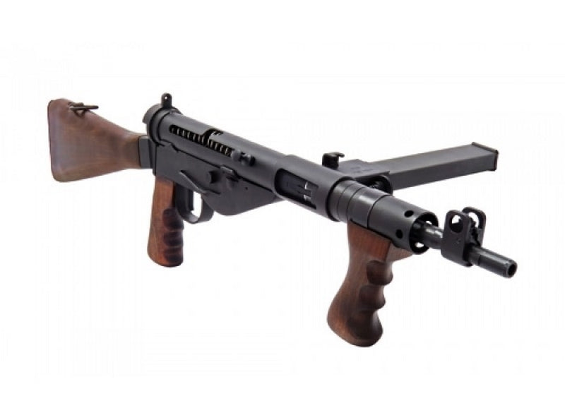 NorthEast Sten MkV Shepperd & Turpin Enfield GBB Gas BlowBack Full Wood & Metal Machine Gun by NorthEast