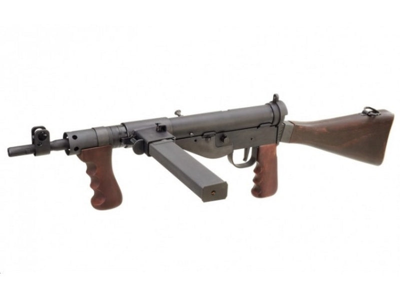 NorthEast Sten MkV Shepperd & Turpin Enfield GBB Gas BlowBack Full Wood & Metal Machine Gun by NorthEast