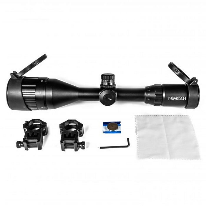 Novritsch 3-9x 50 Illuminated Mildot Reticle Scope Set Ottica by Novritsch
