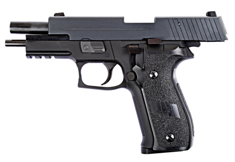 P226 - F226 Sig Type Railed Frame Full Metal GBB Gas Blow Back Pistol by We