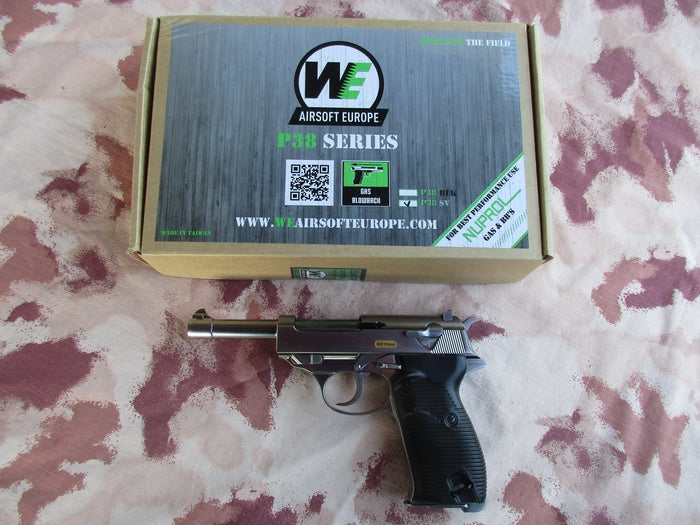 P38 Inox Full Metal GBB by We