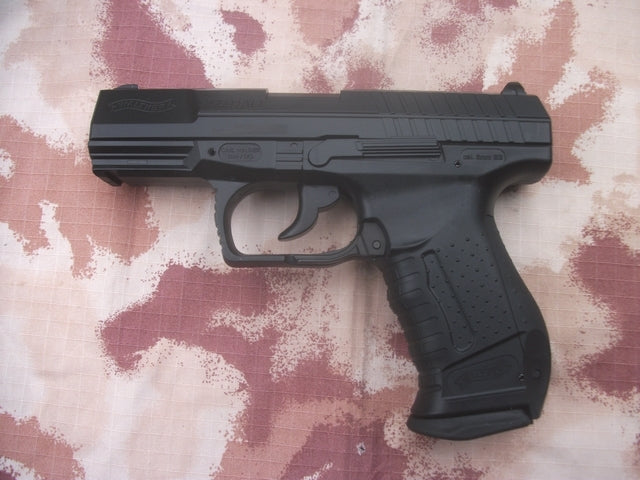 P99 DAO Metal Slide GBB Co2 Scritte e Loghi Originali by Maruzen per Umarex