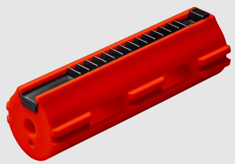 Full Metal Rack 14 Teeth Pistone Alleggerito in POM C by Fps Airsoft