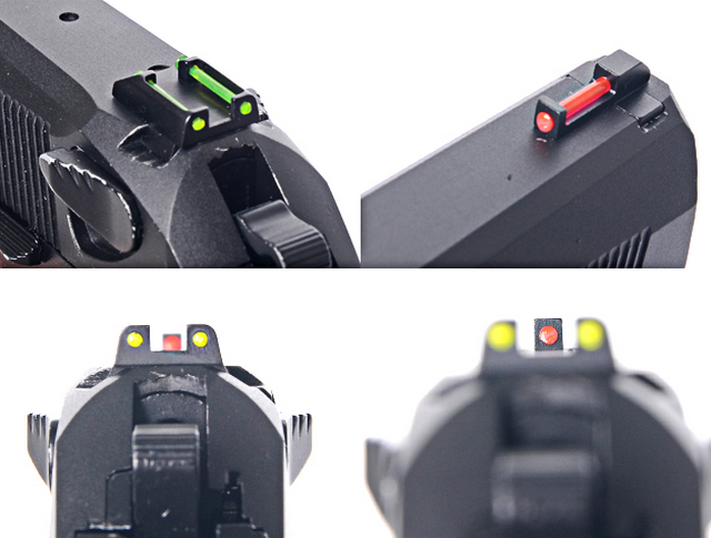 PX4 - Bulldog Kit Tacche di Mira con Fibre Ottiche by AIP