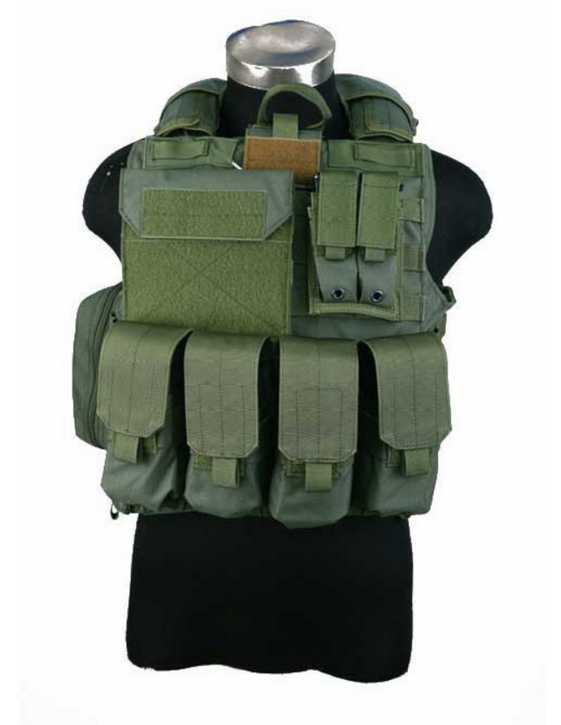 Pantac MOLLE Armor Maritime Version Releaseable OD Size L VT-C200-OD-L by Pantac