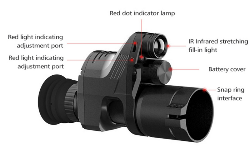 Pard Night Vision Digital Wi-Fi Scope Nv007A Visore Notturno by Pard-Tech