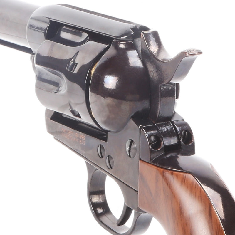 King Arms Peacemaker SAA .45 Revolver 6inch M Electro Plating BK Gas Action by King Arms