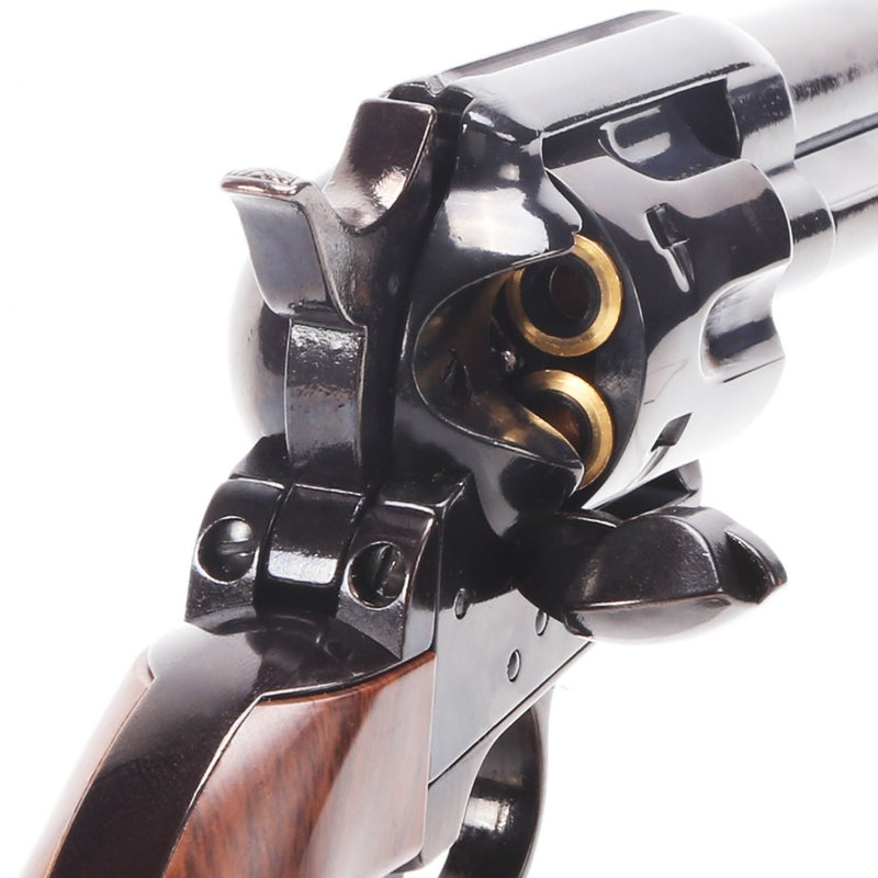 King Arms Peacemaker SAA .45 Revolver 6inch M Electro Plating BK Gas Action by King Arms
