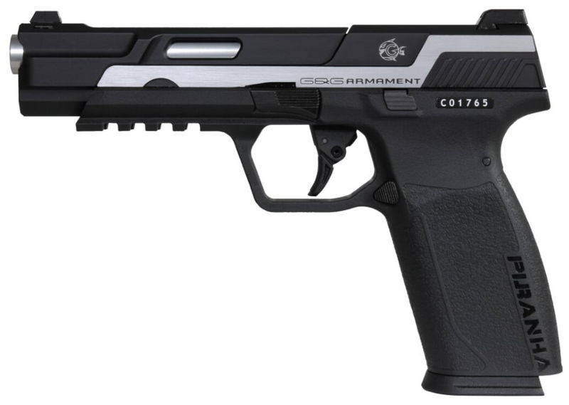 Piranha MKI Silver GBB Metal Slide by G&G