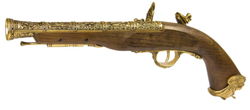 Pirates Flintlock Gold Gas Replica by Hfc