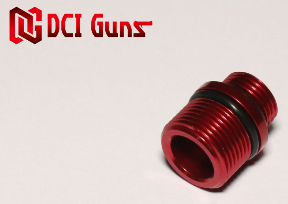 Pistol-Handgun Red Adaptor 11mm. CW to 14mm. CCW by DCI Guns