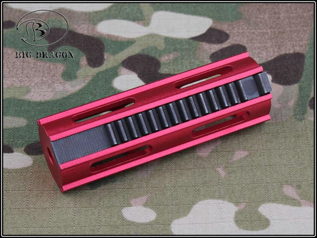 Pistone Alleggerito in Alluminio CNC con Cremagliera in Acciaio by Big Dragon