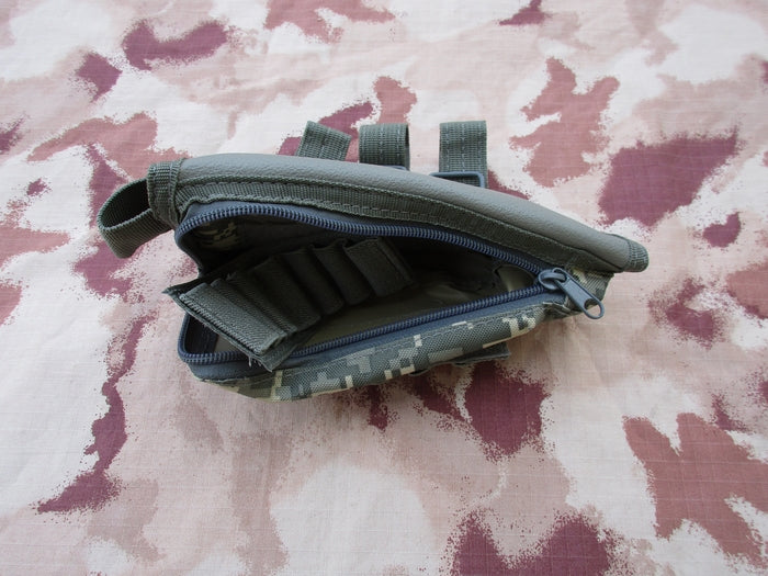 Poggia Guancia ACU con Tasca Interna e due Cartucciere a Velcro