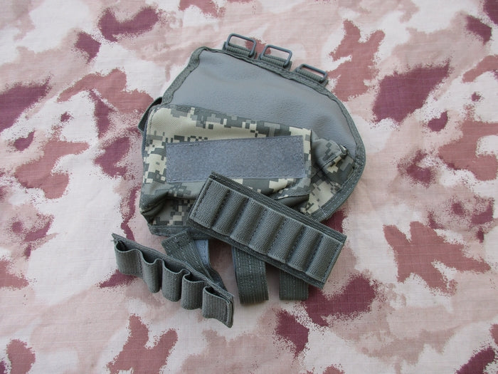 Poggia Guancia ACU con Tasca Interna e due Cartucciere a Velcro