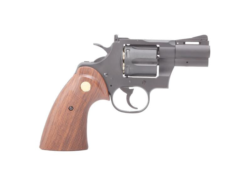 Python.357 2.5" Black a Gas by King Arms