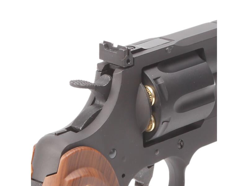Python.357 4" Black a Gas by King Arms
