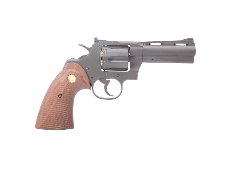 Python.357 4" Black a Gas by King Arms