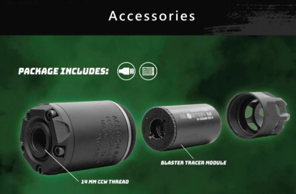 RAIDER Tracer Unit Blaster M by Acetech Airsoft